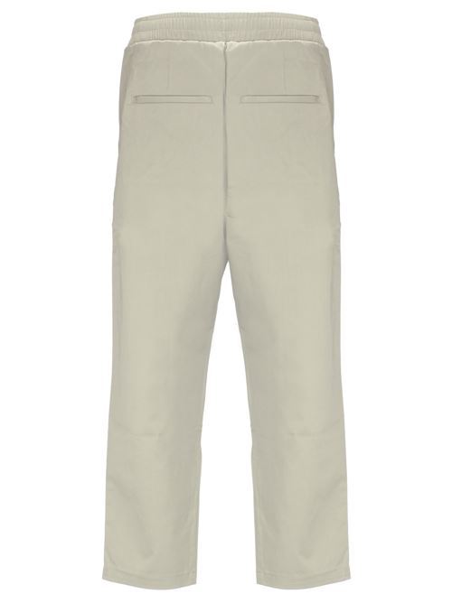 Pantaloni elasticizzati beige Family first | PS2405WHITE